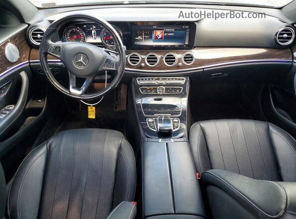 WDDZF4KBXHA044353 2017 MERCEDES-BENZ E Blue Dashboard view