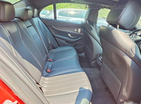 WDDZF4KBXHA122355 2017 MERCEDES-BENZ E Красный Вид задних сидений