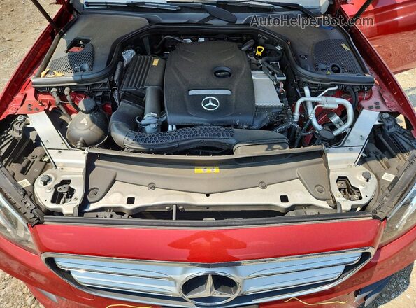 WDDZF4KBXHA122355 2017 MERCEDES-BENZ E Красный Вид задней части салона