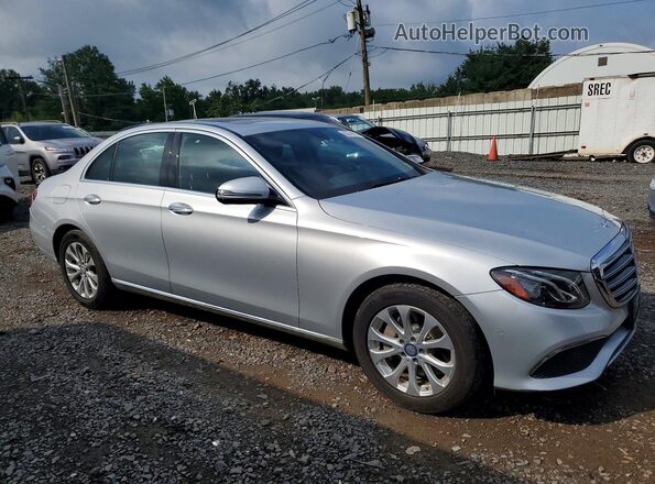 WDDZF4KBXHA146249 2017 MERCEDES-BENZ E Silver Передня права чверть