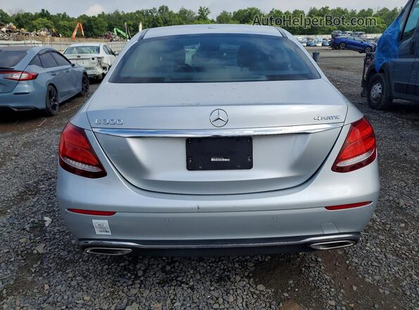WDDZF4KBXHA146249 2017 MERCEDES-BENZ E Silver Вид ззаду