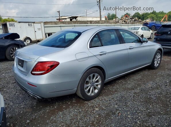 WDDZF4KBXHA146249 2017 MERCEDES-BENZ E Silver Задня права чверть