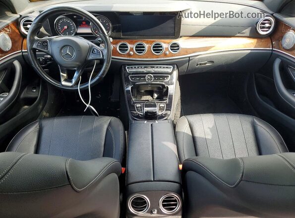 WDDZF4KBXHA146249 2017 MERCEDES-BENZ E Silver Вид панелі приладів