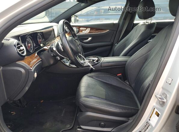 WDDZF4KBXHA146249 2017 MERCEDES-BENZ E Silver Вид салону спереду