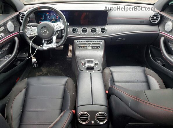 WDDZF6BB4KA491389 2019 MERCEDES-BENZ E Черный Вид панели приборов