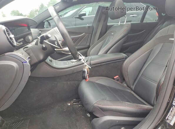 WDDZF6BB4KA491389 2019 MERCEDES-BENZ E Черный Вид салона спереди