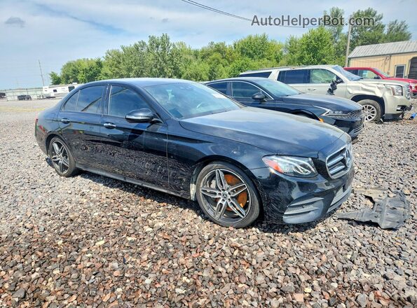 WDDZF6JB8KA504260 2019 MERCEDES-BENZ E Black Front right
