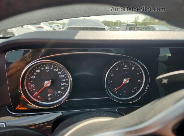 WDDZF6JB8KA504260 2019 MERCEDES-BENZ E Black Instrument cluster view