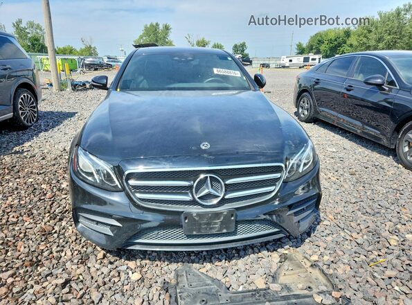 WDDZF6JB8KA504260 2019 MERCEDES-BENZ E Black Front view