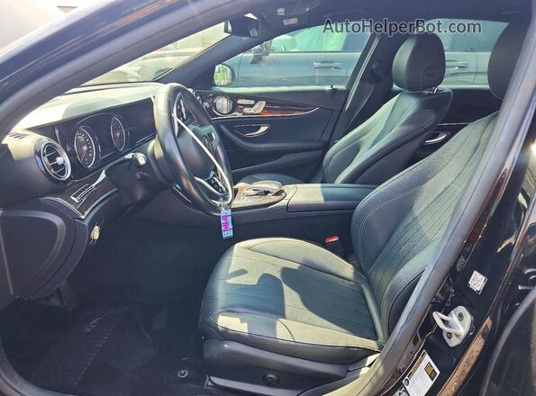 WDDZF6JB8KA504260 2019 MERCEDES-BENZ E Black Front interior view