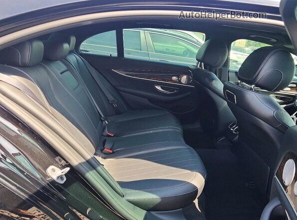WDDZF6JB8KA504260 2019 MERCEDES-BENZ E Black Rear seats view