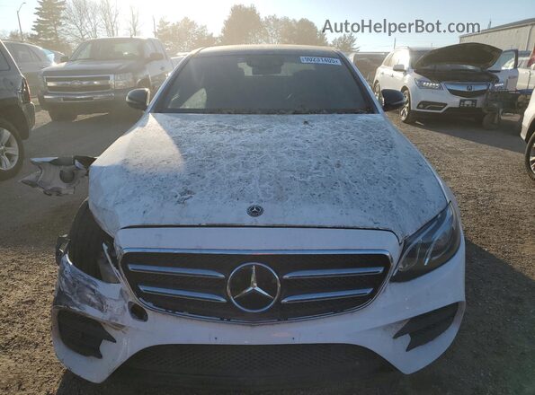 WDDZF8EB2LA701237 2020 MERCEDES-BENZ E White Front view