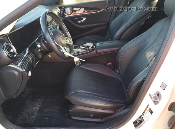 WDDZF8EB2LA701237 2020 MERCEDES-BENZ E White Front interior view