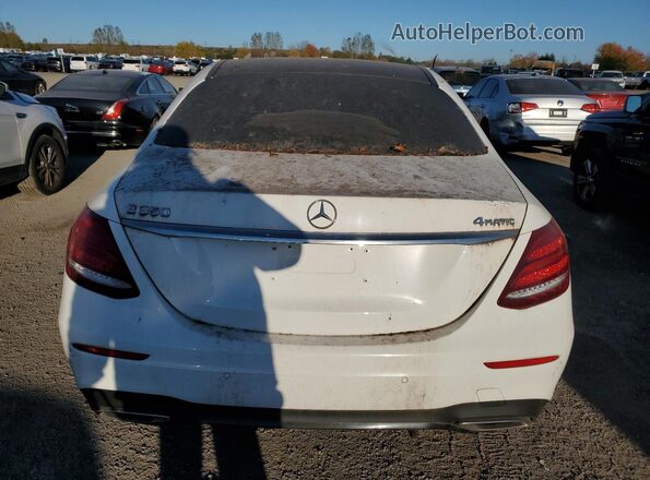 WDDZF8EB2LA701237 2020 MERCEDES-BENZ E White Rear view