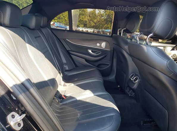 WDDZF8EB6LA741904 2020 MERCEDES-BENZ E Black Rear seats view