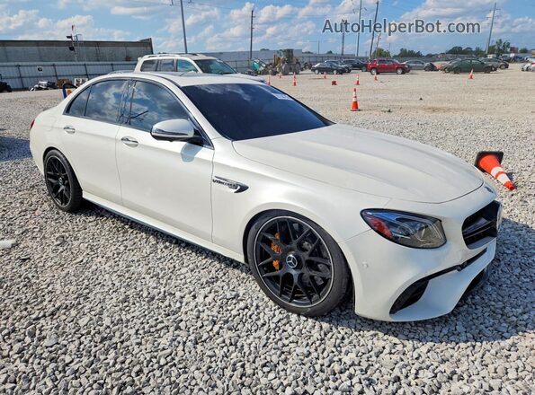 WDDZF8KB1JA274134 2018 MERCEDES-BENZ E White Przód prawy