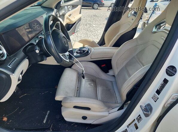 WDDZF8KB1JA274134 2018 MERCEDES-BENZ E White Widok wnętrza z przodu