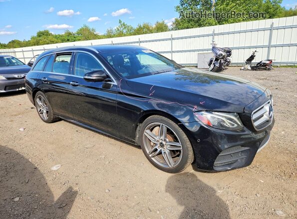 WDDZH6JB2KA520383 2019 MERCEDES-BENZ E Black Առջևի աջ