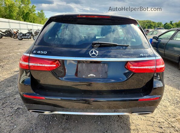 WDDZH6JB2KA520383 2019 MERCEDES-BENZ E Black Հետևի տեսք