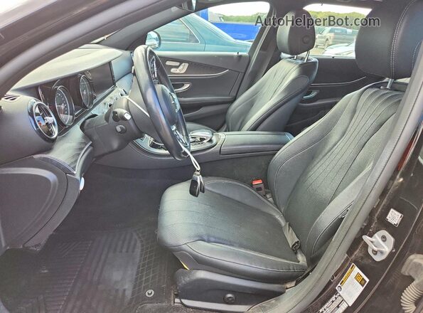 WDDZH6JB2KA520383 2019 MERCEDES-BENZ E Black Սալոնի դիմացի տեսք