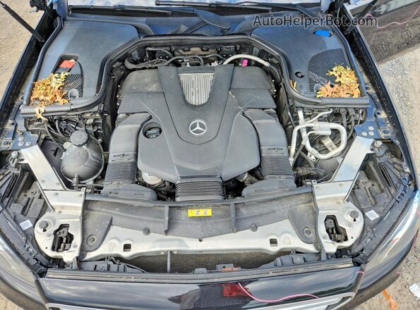 WDDZH6JB2KA520383 2019 MERCEDES-BENZ E Black Սալոնի հետևի տեսք