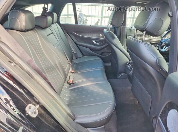 WDDZH6JB2KA520383 2019 MERCEDES-BENZ E Black Հետևի նստատեղերի տեսք