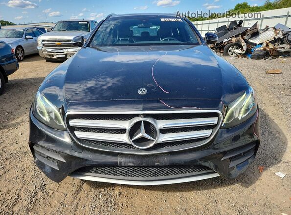 WDDZH6JB2KA520383 2019 MERCEDES-BENZ E Black Դիմացի տեսք