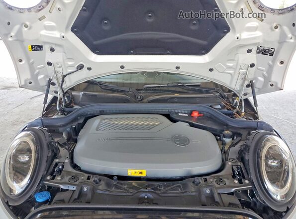 WMW13DJ07N2R94396 2022 MINI COOPER Silver Вид задньої частини салону