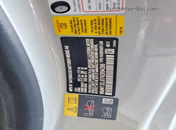 WMW13DJ07N2R94396 2022 MINI COOPER Silver Вид підкапотного простору