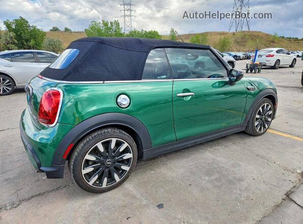WMW43DL06P3R30163 2023 MINI COOPER Green Rear right