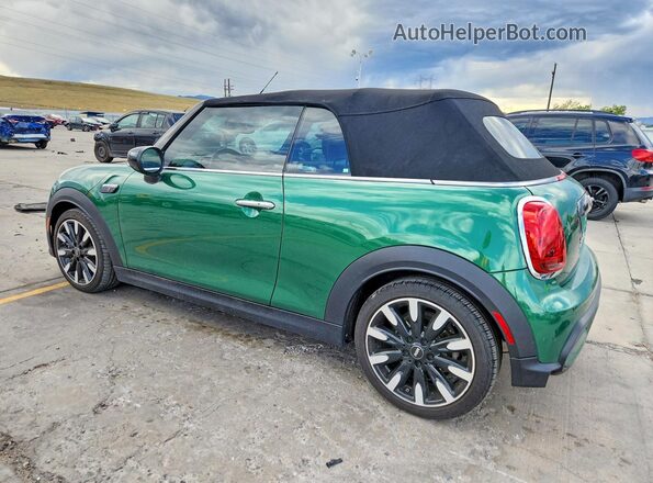 WMW43DL06P3R30163 2023 MINI COOPER Green Rear left