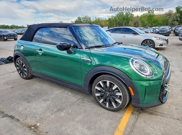 WMW43DL06P3R30163 2023 MINI COOPER Green Front right