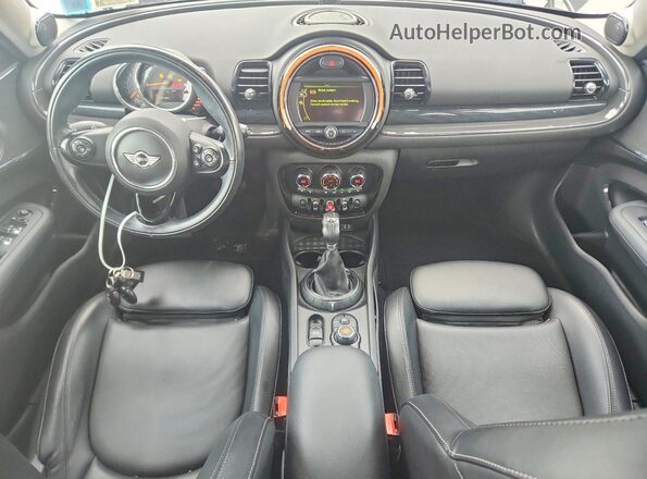 WMWLN9C59G2E47595 2016 MINI COOPER Black Вид панелі приладів