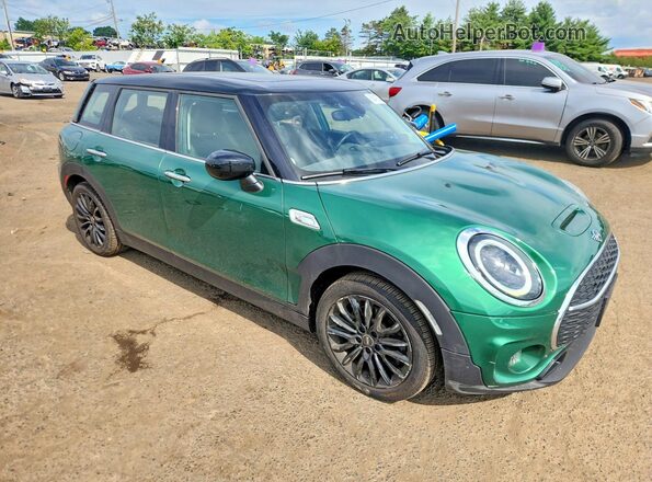 WMWLV7C02P2S91454 2023 MINI COOPER Green Передня права чверть