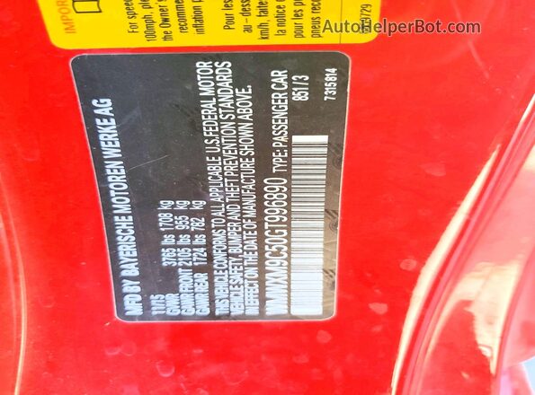 WMWXM9C50GT996890 2016 MINI COOPER Red Widok komory silnika
