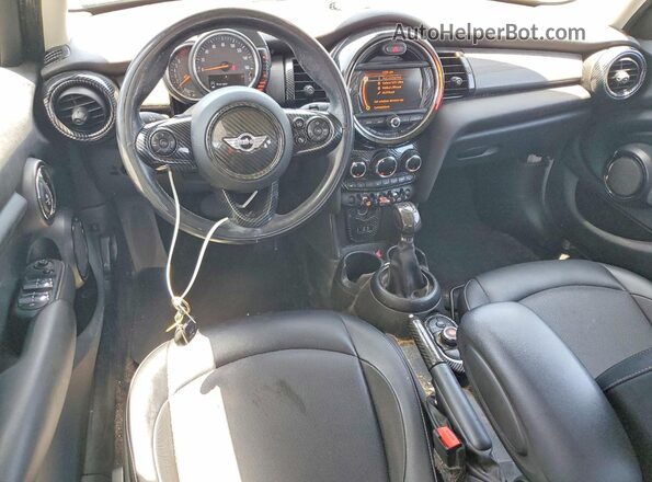 WMWXU1C30H2F78968 2017 MINI COOPER Gray Widok deski rozdzielczej