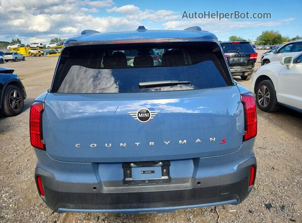 WMZ23GA08T7U58677 2026 MINI COUNTRYMAN Blue Widok z tyłu