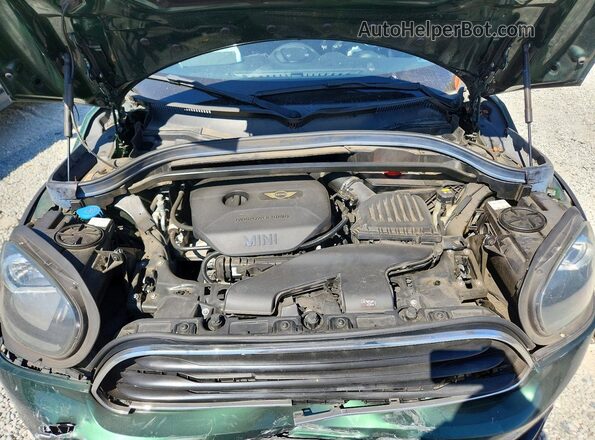 WMZYS7C37J3E09367 2018 MINI COOPER Green უკანა სალონის ხედი