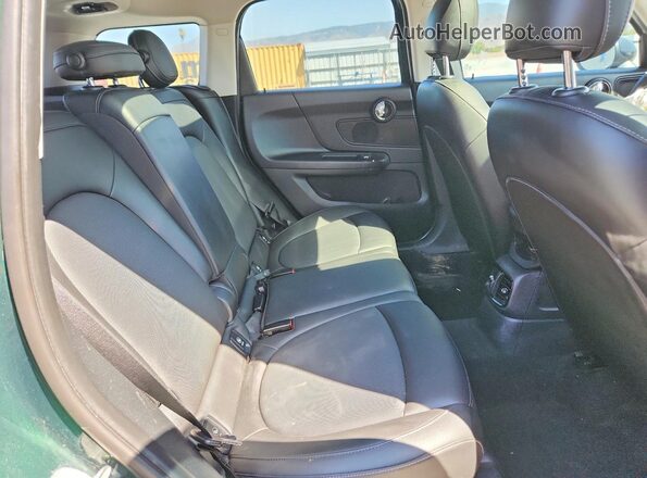 WMZYS7C37J3E09367 2018 MINI COOPER Green უკანა სავარძლების ხედი