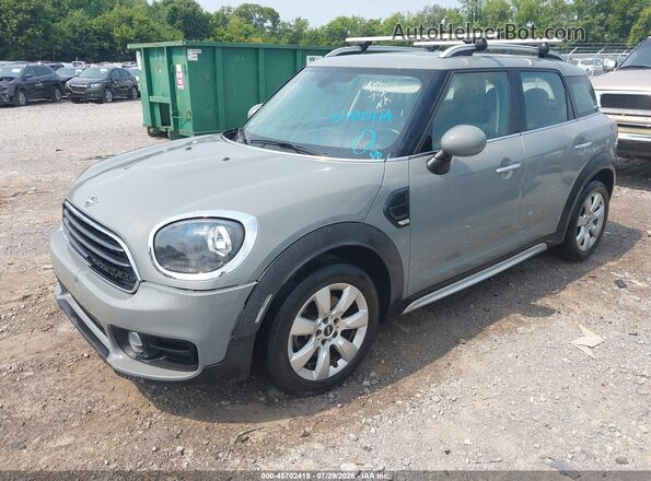WMZYS7C59K3F45969 2019 MINI COUNTRYMAN Gray Առջևի ձախ երեք քառորդ տեսարան