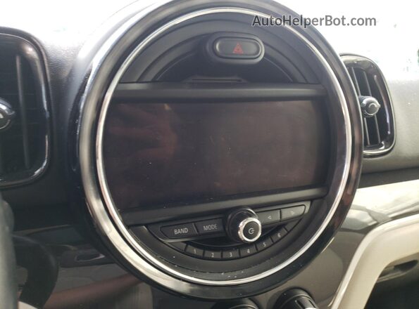 WMZYT3C32H3D98343 2017 MINI COOPER Blue Instrument cluster view