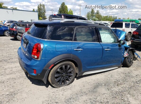WMZYT3C32H3D98343 2017 MINI COOPER Blue Rear right