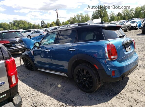 WMZYT3C32H3D98343 2017 MINI COOPER Blue Rear left