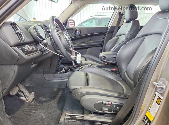 WMZYT5C52K3J88875 2019 MINI COOPER Gray Vista interior delantera
