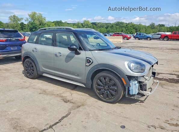 WMZYT5C53K3E64614 2019 MINI COOPER Серебряный Передняя правая четверть