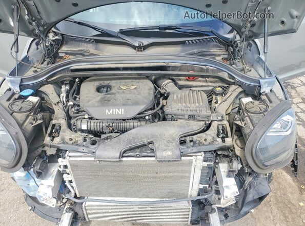 WMZYT5C53K3E64614 2019 MINI COOPER Серебряный Вид задней части салона