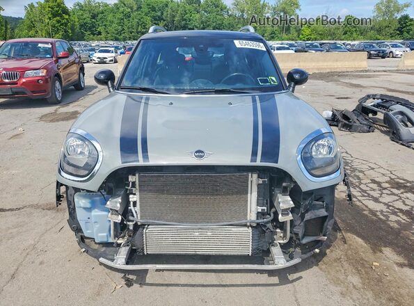WMZYT5C53K3E64614 2019 MINI COOPER Серебряный Вид спереди