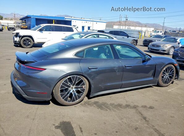 WP0AA2Y10MSA17971 2021 PORSCHE TAYCAN Gray Tył prawy