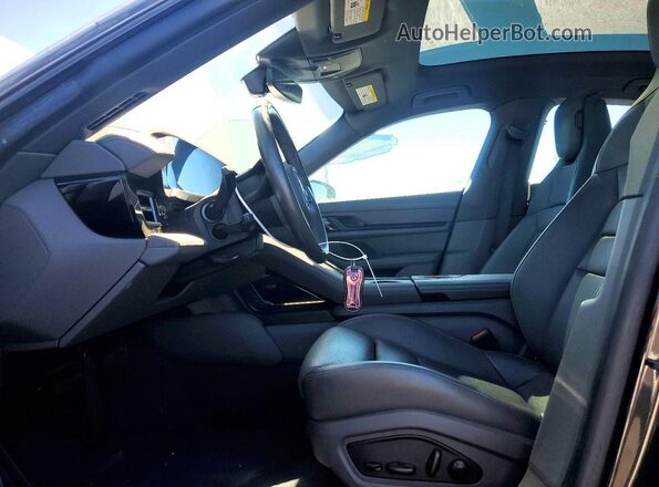 WP0AA2Y10MSA17971 2021 PORSCHE TAYCAN Gray Widok wnętrza z przodu