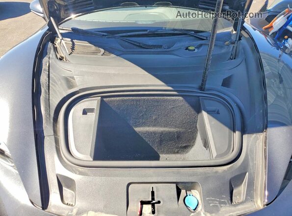 WP0AA2Y10MSA17971 2021 PORSCHE TAYCAN Gray Widok wnętrza z tyłu